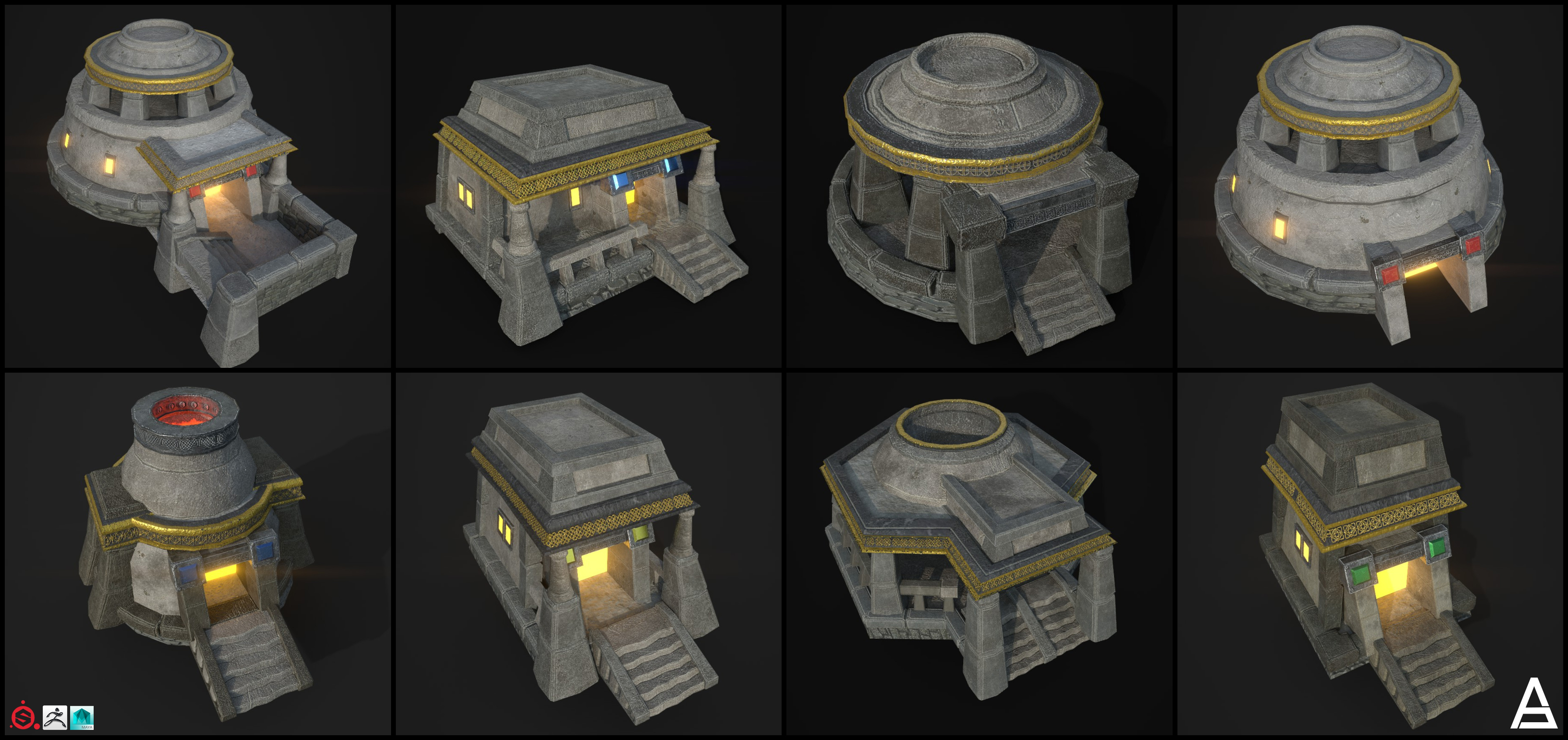 Dwarf Buildings Pack - Normal Version