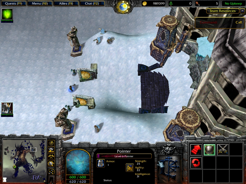 Dwarven City, built into the wall of a mountain the ancient city is well guarded.