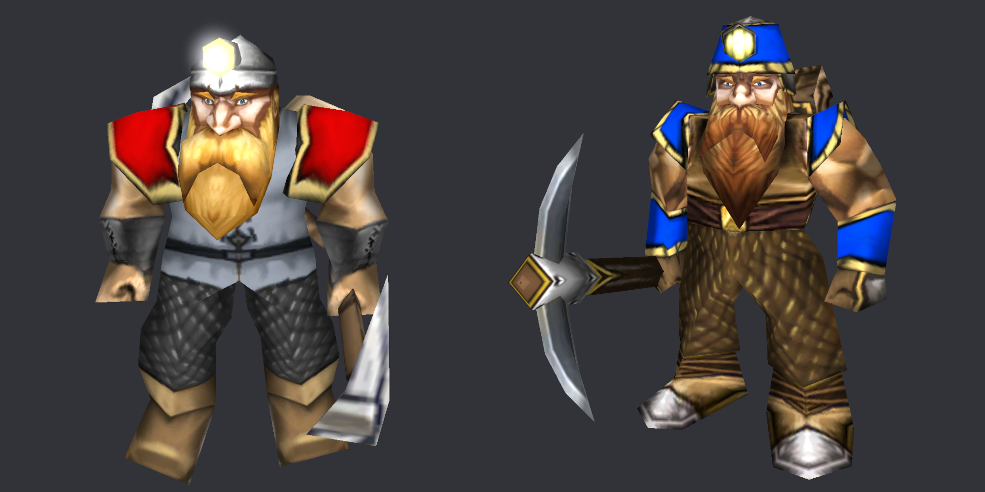 Dwarven Miner 2007 vs. 2024