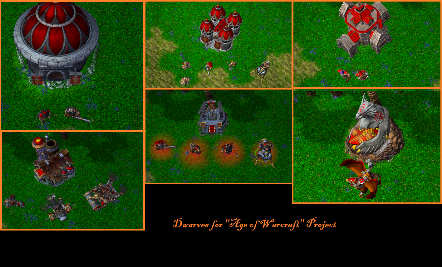 Dwarven Race For "Age Of Warcraft"