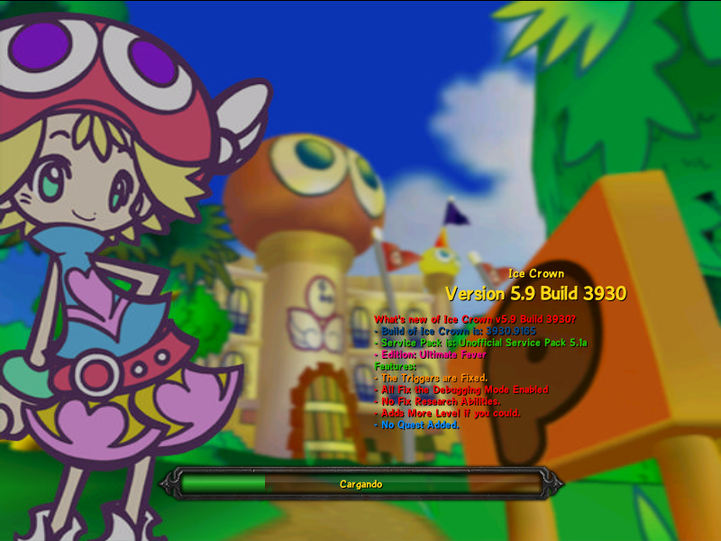 E3 2013 (Christmas 2013) - Build 3930 Loading Screen starting WakuWaku Course starring with Amitie.