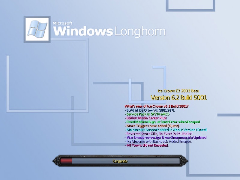 E3 2014 - Build 5001 Loading Screen features Windows Longhorn.