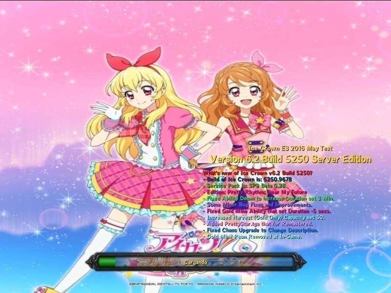 E3 2016 May Test Release - Build 5250 Loading Screen featuring "Aikatsu! Photo on Stage!!"
