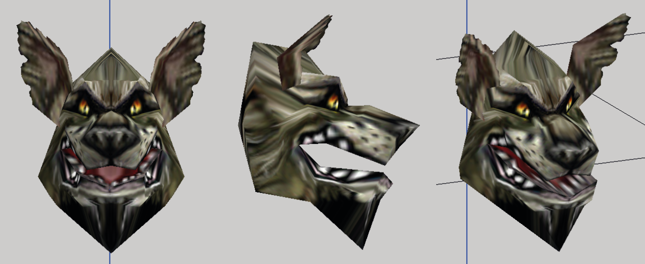 Edited Gnoll Head