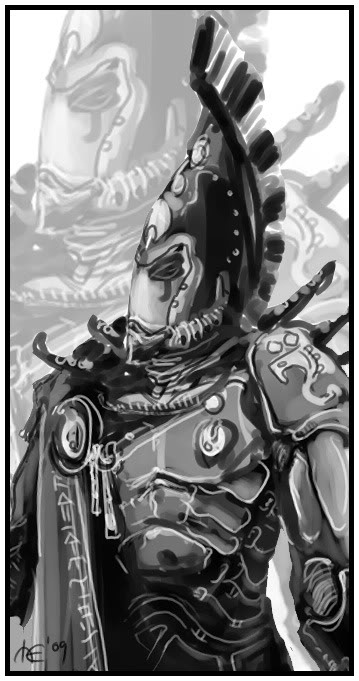 Eldar Rune Prophet by Winterhall