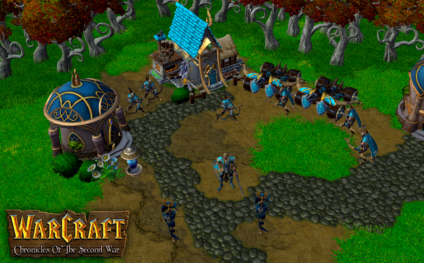 Elven Archers & their Lumber Mill