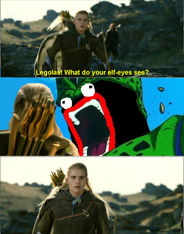 Elven eyes...
Some times it just not worth it.