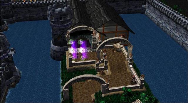 Emerald Kingdom's North section - Crimson Legion's Hideout.