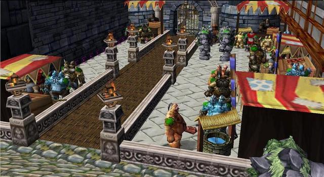 Emerald Kingdom's North section - Market.