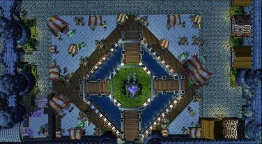 Emerald Kingdom's South Marketplace.
