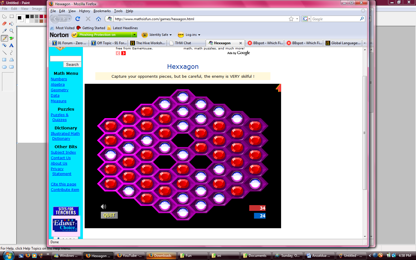 End result of the last one. I made a lot of stupid moves, but had the leeway to be able to xD