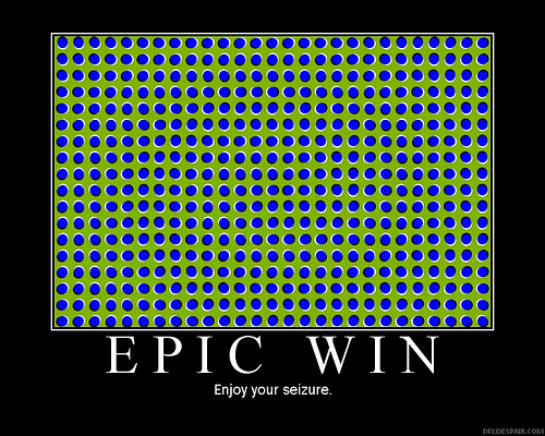 Epic seeeee-huhuhuhuh win
