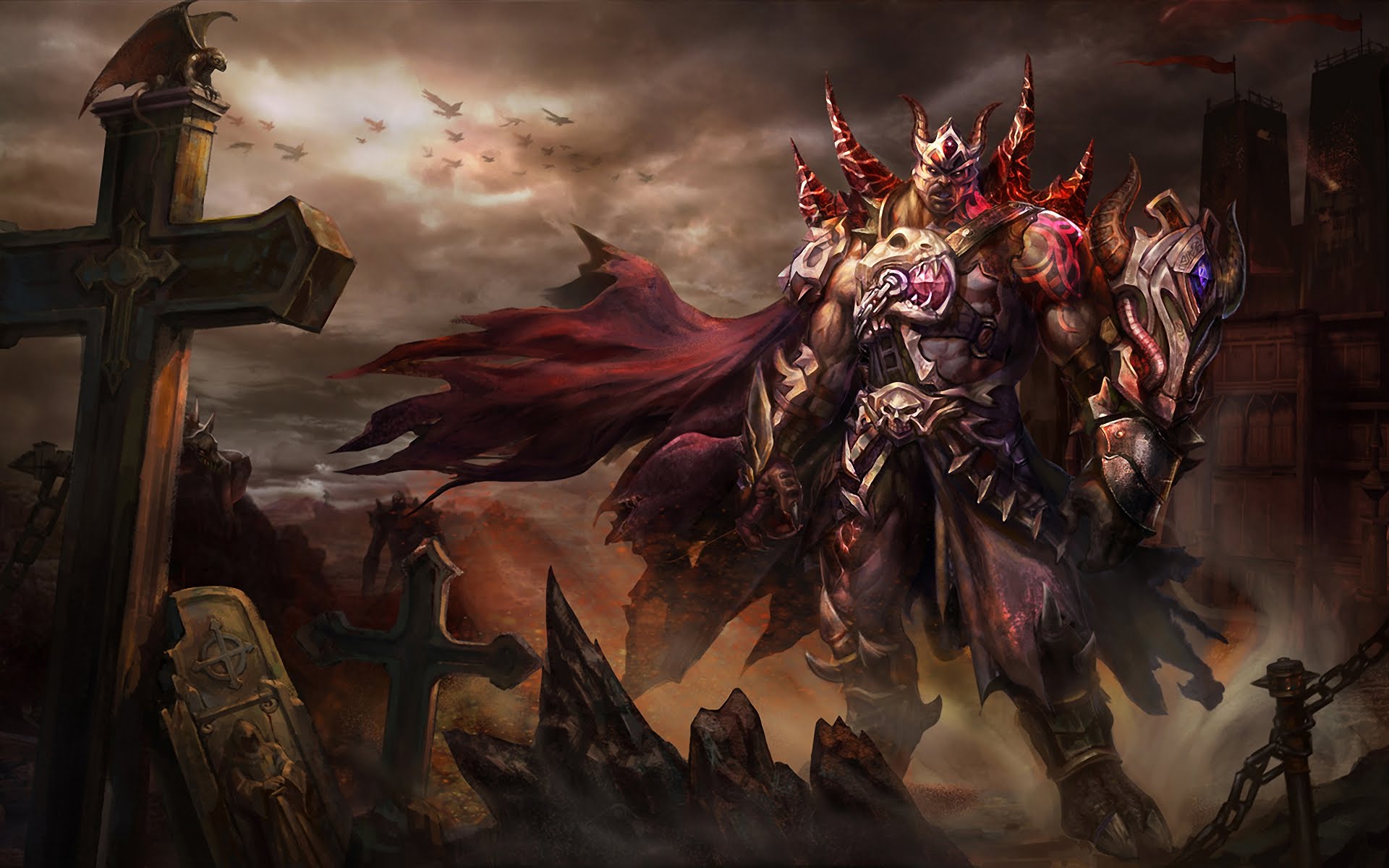Eredar Commander
Leader of the Eredar,High-ranking lieutenant in the Abaddon's Fury 

Speed:Medium
Strength:Very High
Spell Resistance:High
Mele