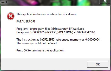 Error Message