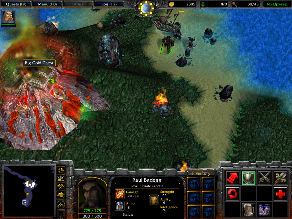 Erupting volcano's treasure