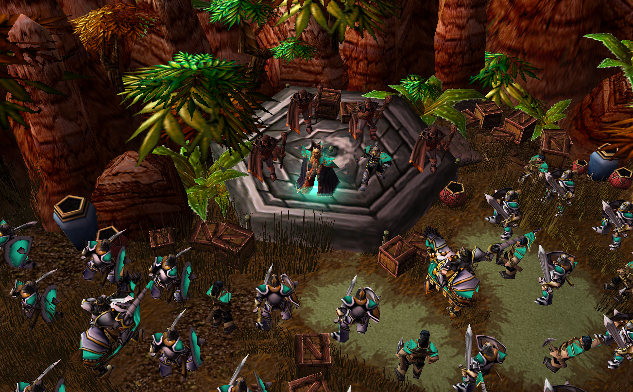 Every single lagoshian human or elf had gathered at a meeting, assembled by Ahriman Alnria, the last of the Alnria dynasty. He stood on a stone platfo