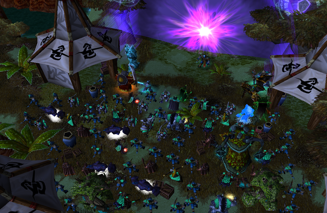 Everyone from the Protectorate stood in front of the portal, designed for them by Silly Lil Ant, looking at Dragram. 

“My people! Everyone of us wi