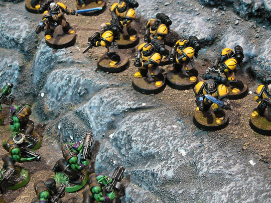Expertly painted set. Located on the 'Scythes of The Emperor' website.
