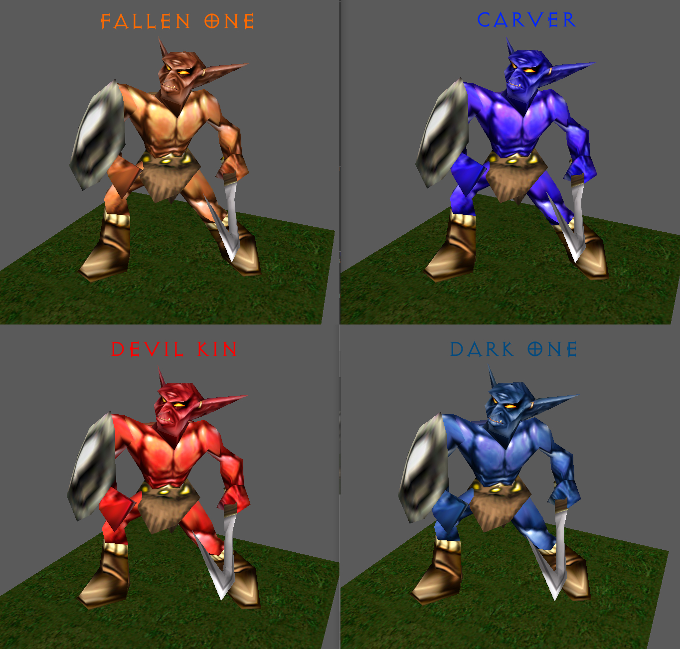 Fallen One Variants