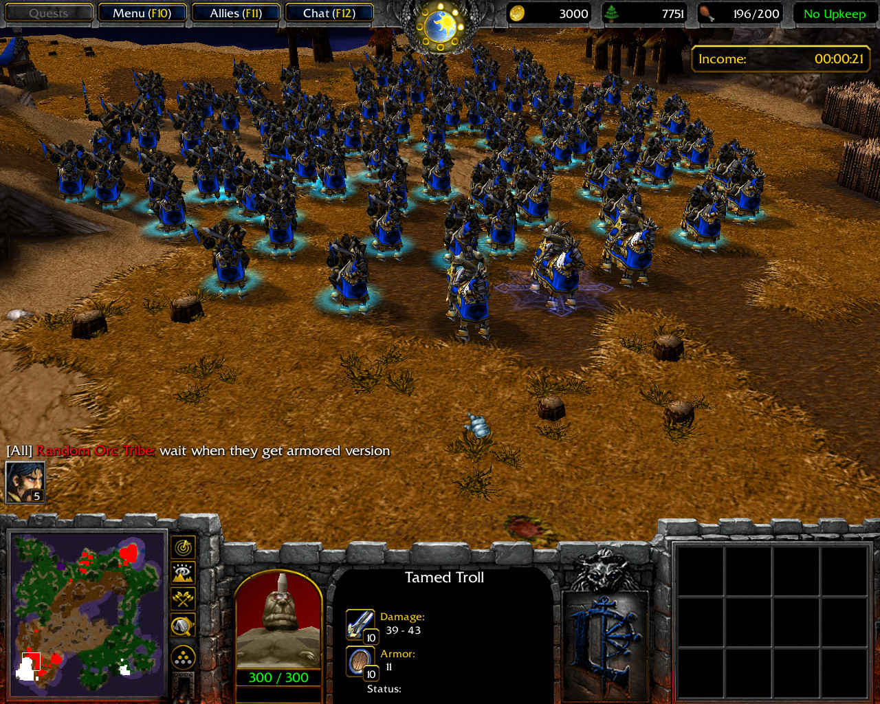 Falmir Scout Force on the battlefield.