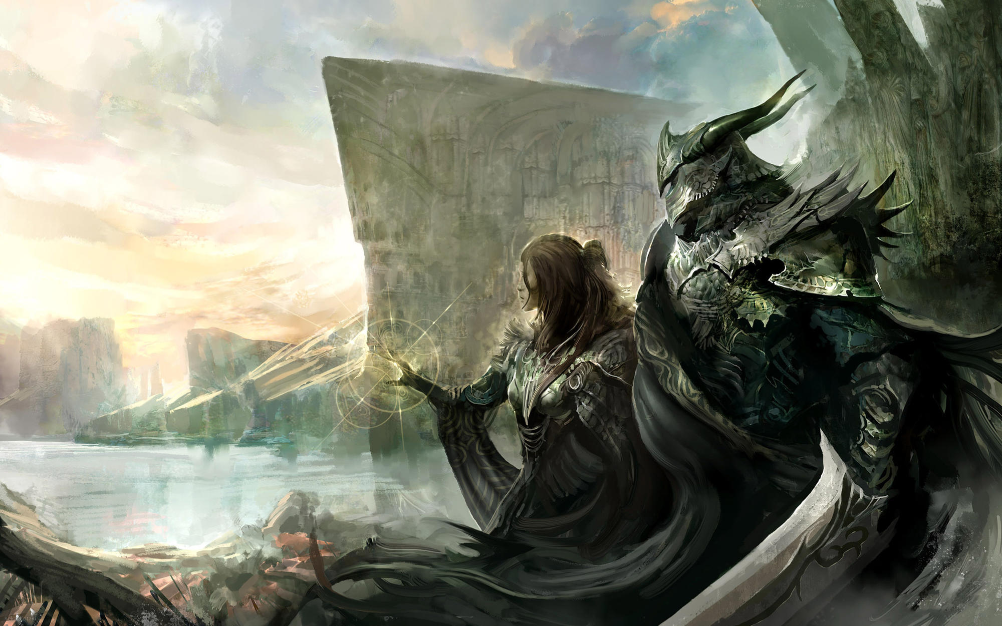 Fantasy Warrior Knight - Art