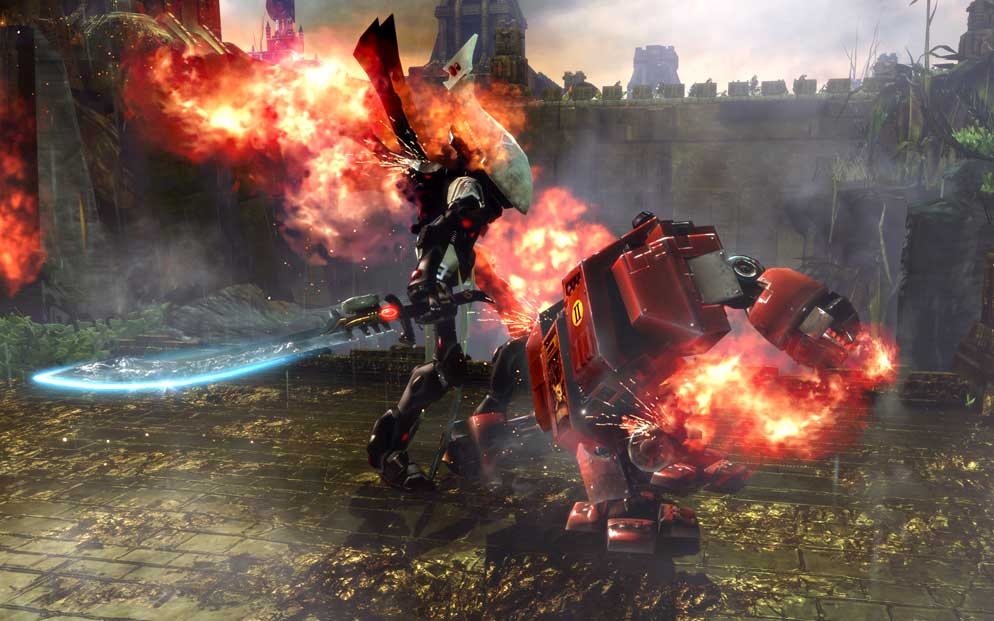 Fight of the mechs