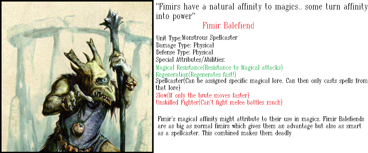 Fimir Balefiend Info