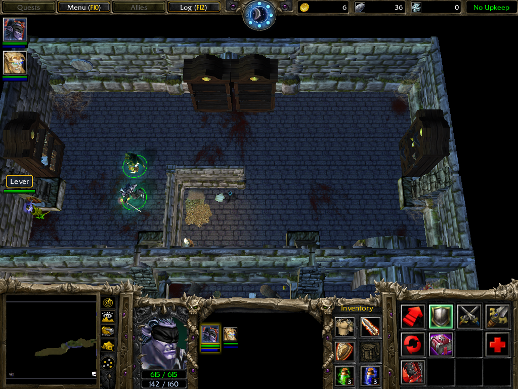 Find a lever on the wall. I wonder what it does