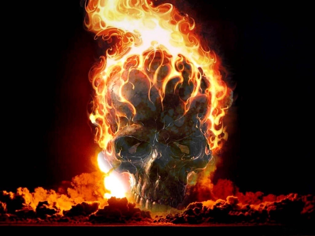 Fire Skull.