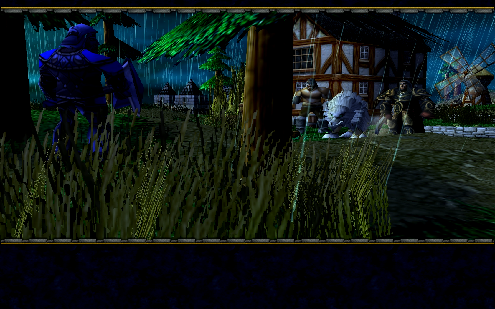 First screenshot of the terrain.
