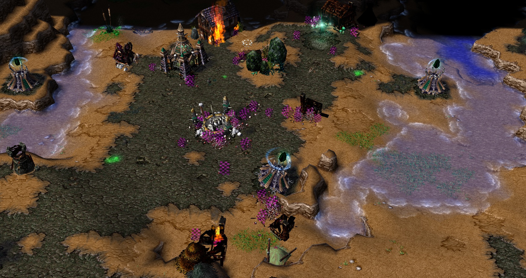 Fishing village taken over by the undead