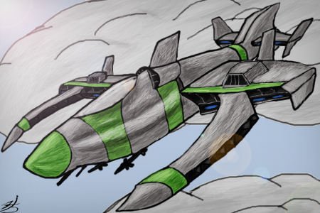 Fleenzub Fighter -- Artwork by Edge45