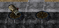 Floor Turret. 

In open and hidden mode