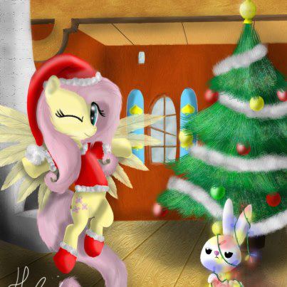 fluttershychristmas