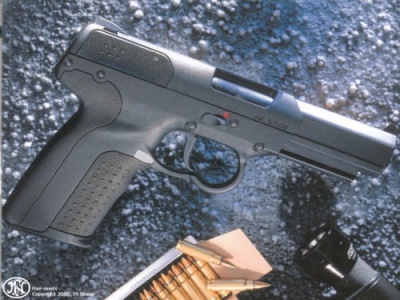 FN Fiveseven tactical combat pistol, caliber 5.7x28mm