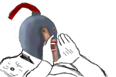 Footman shouting wip 2