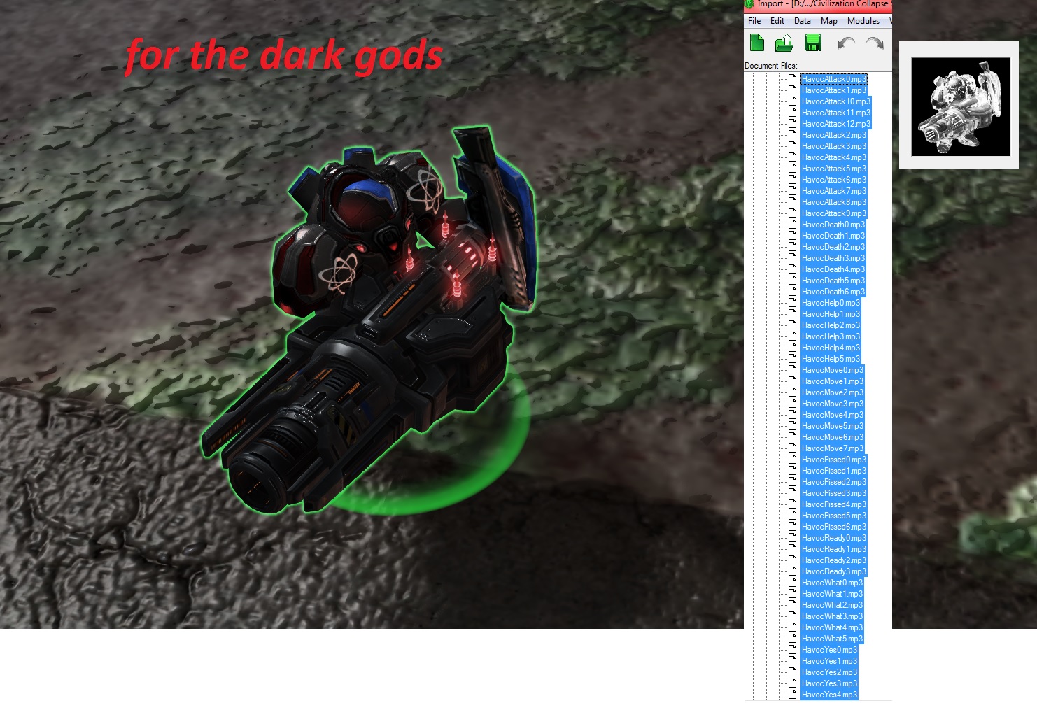 For The Dark Gods