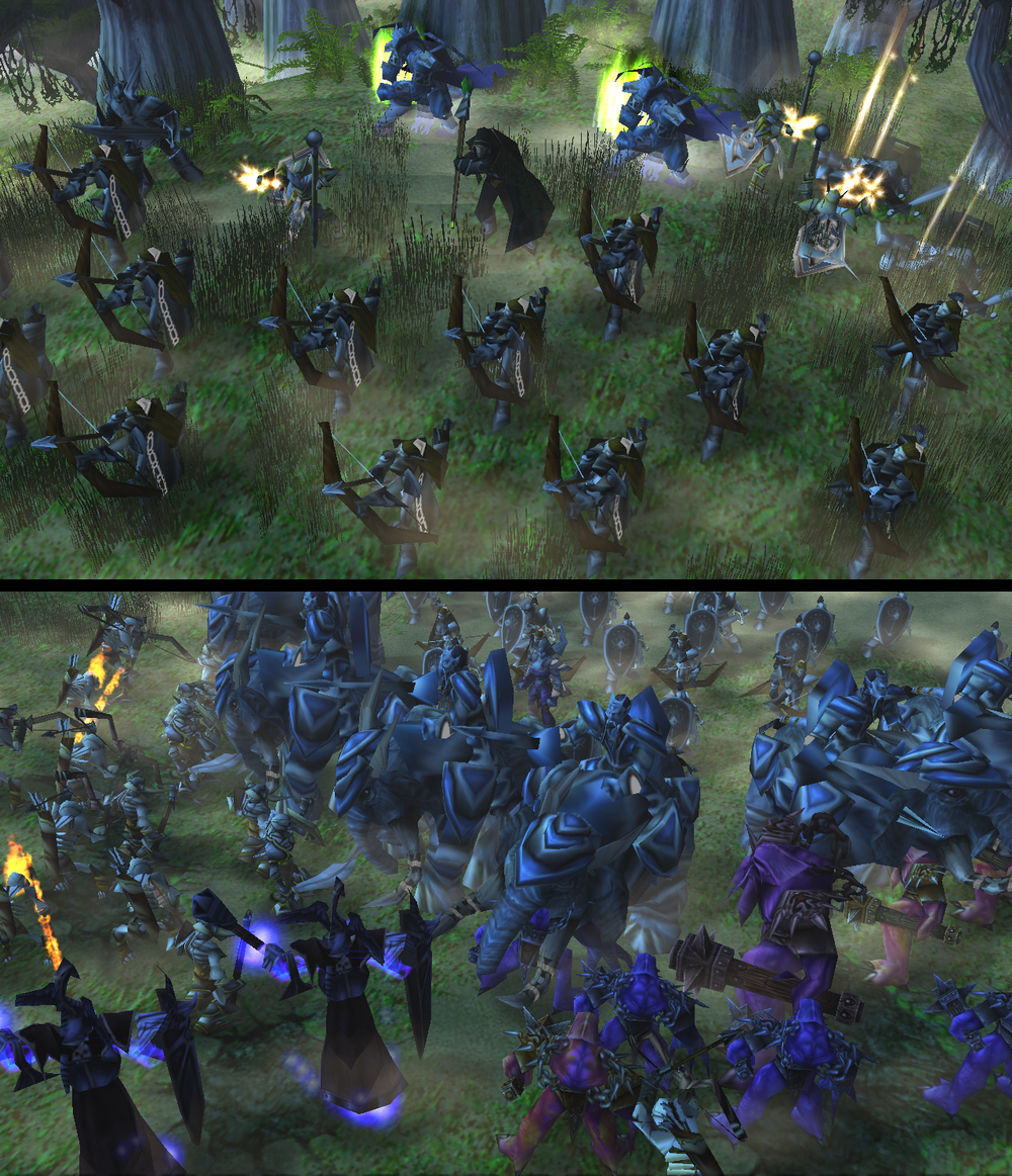 "For the Imp...Triumvirate!"

The battle was going bad for the silver army. Presses hard by Chaos Med'al slowly retreated losing ground to the attac