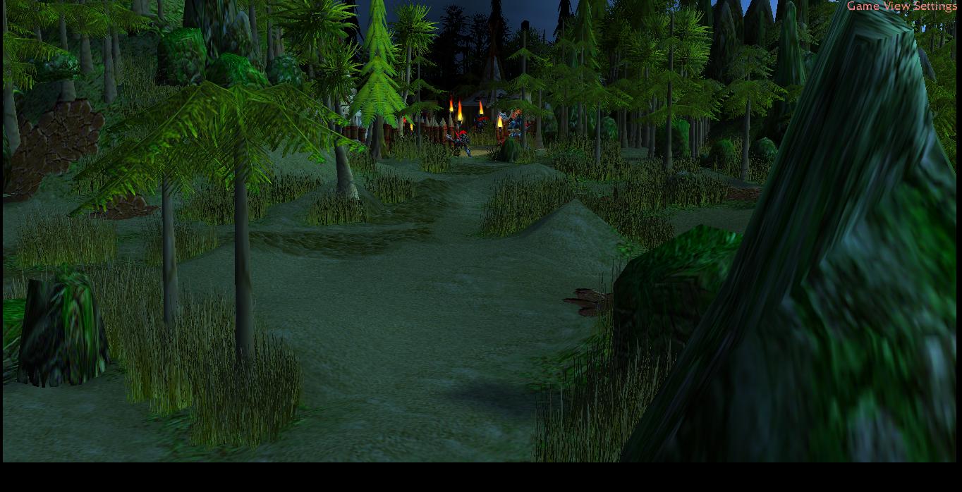For the Voodoo screenie,. Outside of the village, note that this one is not 100% done.