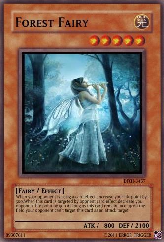 Forest Fairy card