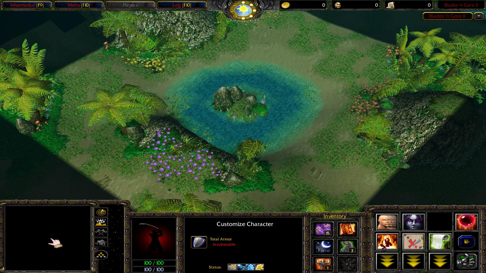 Forest Pond Terrain Preview
