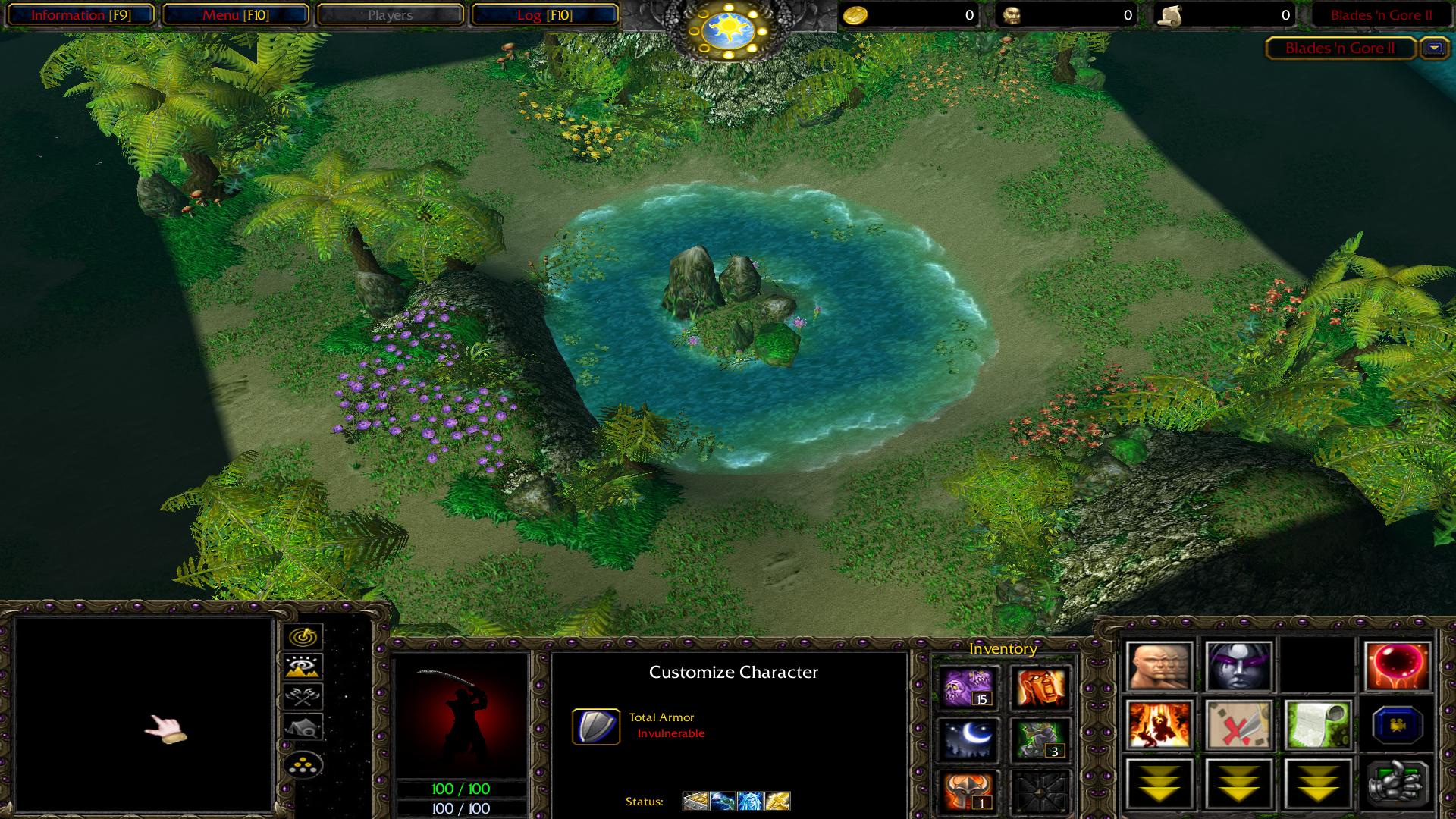 Forest Pond Terrain Preview