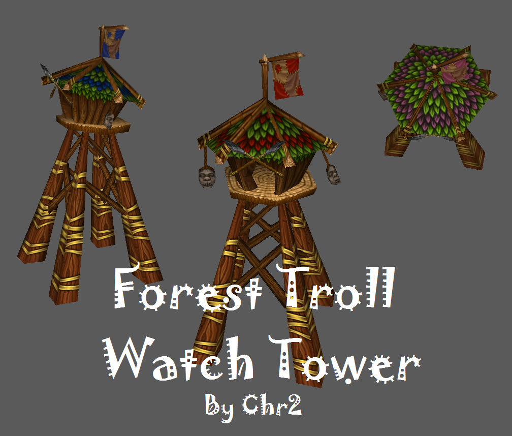 Forest Troll Watch Tower