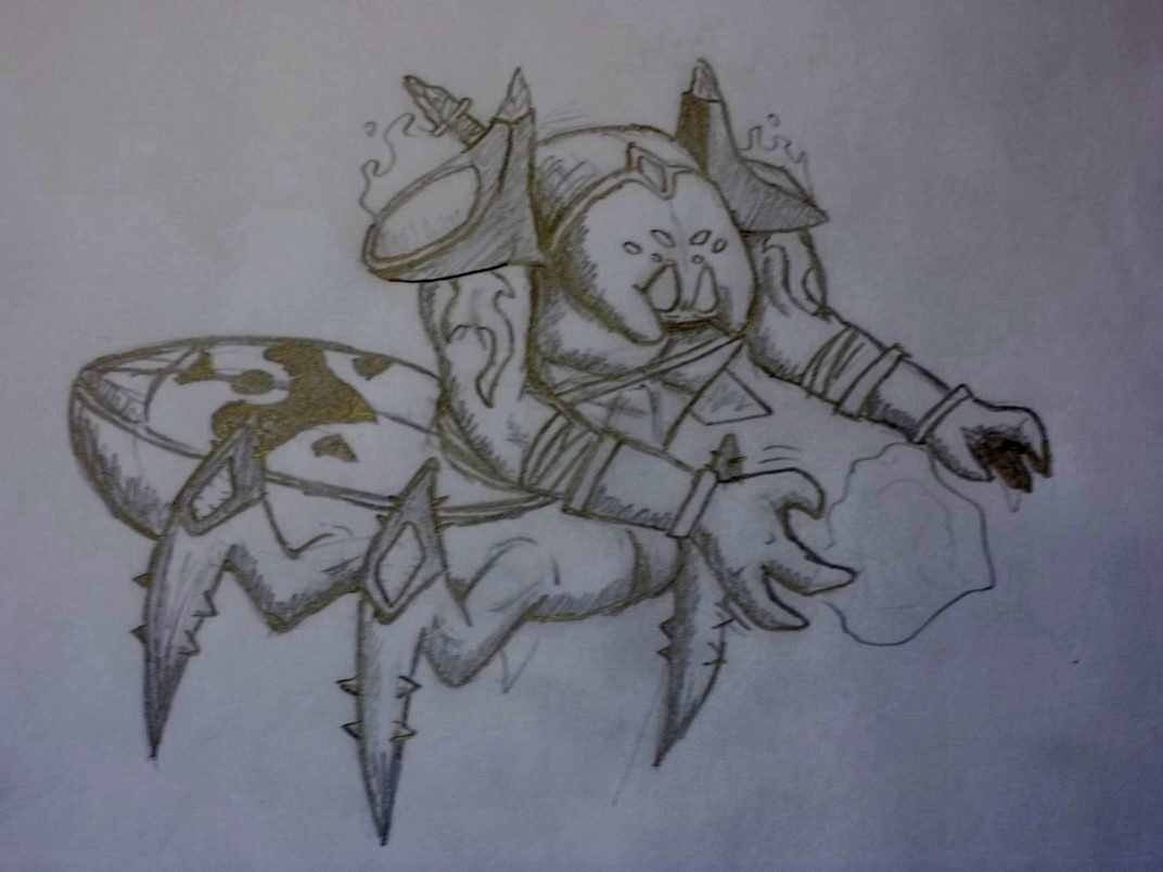Found the Brightness button ;). My concept Art of Azakk
