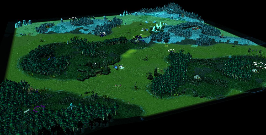 Freezing Swamp angled view