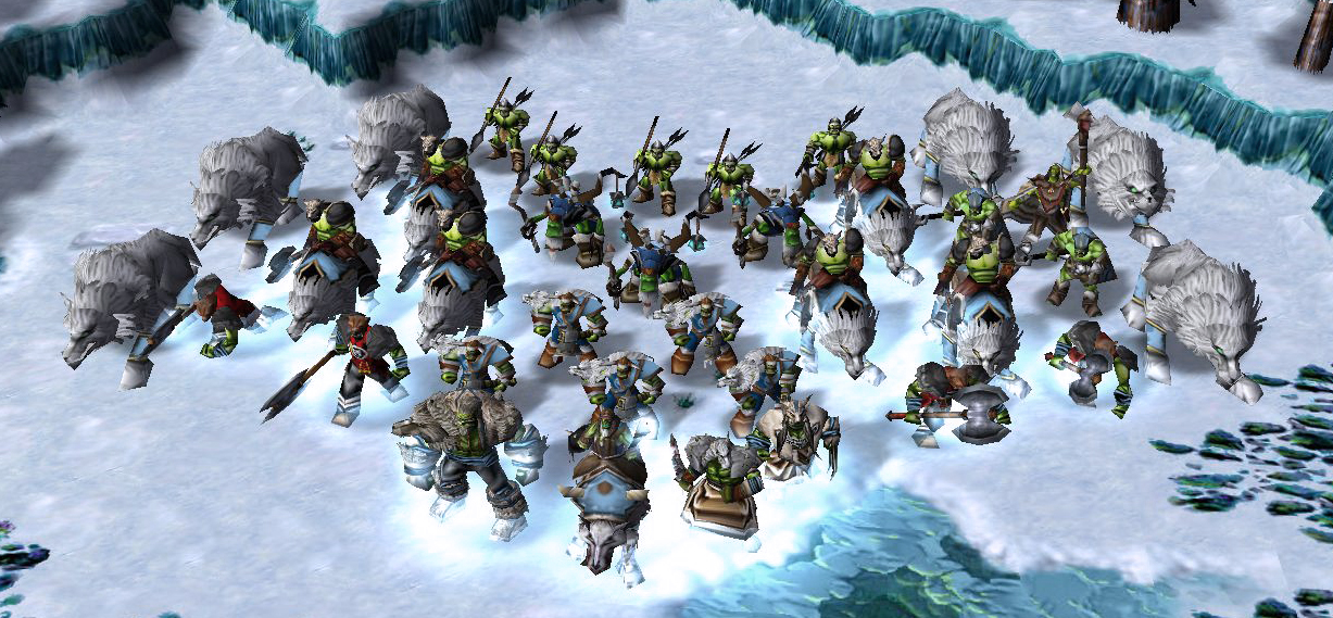 Frost Wolf Clan Units
(Horde/Orcs allied sub-army)