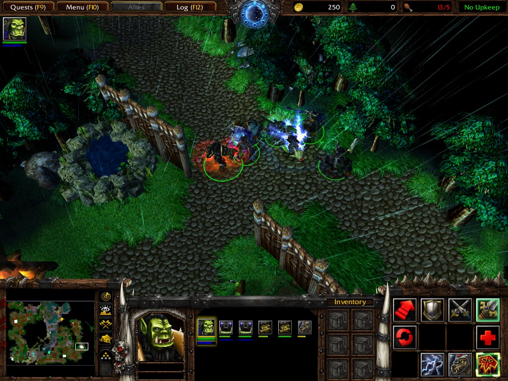 Frostwolf Village Gates - Enemy Troll Scout Encounter