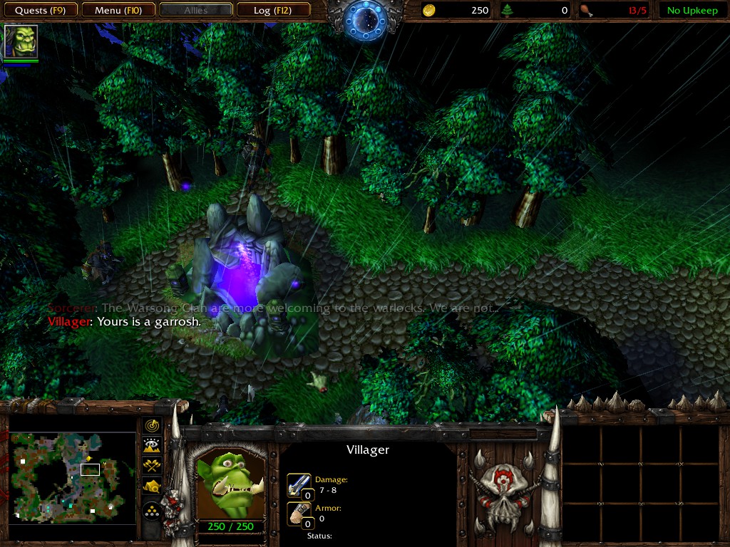 Frostwolf Village North - Fountain of Mana