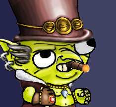 FSJAL Jastor Gallywix, made in Gimp