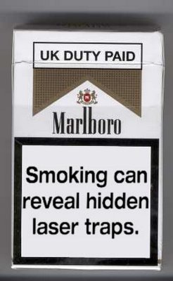 funny pack of cigs